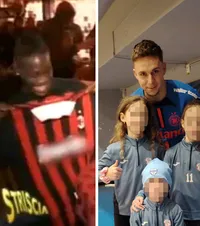 Louis Munteanu, pe urmele lui Balotelli  Apariția atacantului  de la CFR Cluj în   tricoul FCSB  amintește de rebelul italian