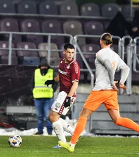 „Acest brand te obligă”    Daniel Paraschiv,  după debutul la Rapid: „Sunt conștient de responsabilitatea pe care o am”