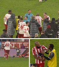 Abdallah, un car de nervi     FOTO.  Atacantul celor de la UTA,   greu de stăpânit  după înfrângerea cu Rapid: conflict pe teren!