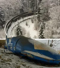 Vrem medalii, dar n-avem infrastructură    FOTO+VIDEO.  Pista de bob de la Sinaia arată ca după război.   Ruina unui vis olimpic,  în pragul JO de la Milano-Cortina