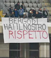 Susținere maximă pentru Bergodi    FOTO.      Mesajele afișate  de fanii lui U Cluj înaintea partidei cu Oțelul Galați, din Cupa României