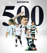 Dan Nistor a intrat în istorie     FOTO.   Veteranul lui U Cluj a bifat   meciul #500 în Liga 1  » De câte partide are nevoie pentru recordul all-time