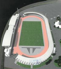 „Dorel” lovește la „Stadionul Bölöni”  Constructorii nu au respectat proiectul:    a ieșit o ciudățenie!