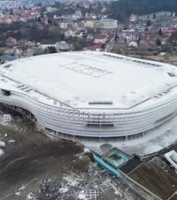 Polivalenta OZN din România    FOTO:  Imagini spectaculoase. În ce stadiu sunt lucrările,   cât a costat și cine plătește