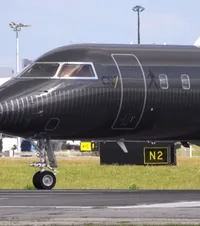 A fugit din Riad cu avionul privat?    Bombardier Global Express, aeronava deținută de Cristiano Ronaldo,  a aterizat la Madrid, marți, la 1:32 a.m.