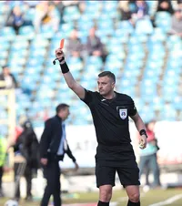 Ce coșmar pentru Oțelul!    FOTO.   Meciul cu Hermannstadt i-a doborât pe gălățeni:   trei goluri anulate și trei eliminări