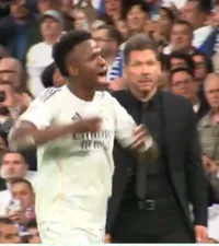 Vinicius nu l-a iertat pe Simeone    FOTO.   Cum   l-a ironizat  starul lui Real Madrid pe antrenorul marii rivale » De la ce a pornit conflictul