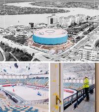 96% gata!  Sala  Polivalentă de 25 de milioane de euro din România e aproape terminată:   imagini spectaculoase