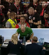 Moment uluitor la Gloria Bistrița - Ikast    De ce a întrerupt arbitrul partida.  A cerut crainicului sălii să facă un anunț: „Vă rugăm!”