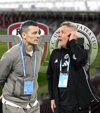 Rapid - U Cluj    LIVE de la 20:30,  în play-off-ul Ligii 1 » Duel încins pentru primul loc: echipele de start + imagini de la stadion