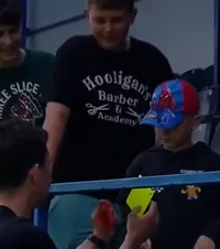 Mladinovici, gest superb    FOTO:  Cum a fost surprins   arbitrul  partidei dintre Farul și Unirea Slobozia la pauză