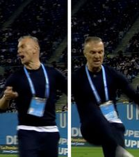 Pancu, criză de nervi    FOTO:  Antrenorul de la CFR a avut   o reacție necontrolată   în meciul cu U Craiova. Ce a reclamat