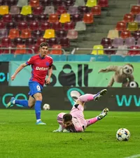 Lui Rădoi i-a ieșit schimbarea     VIDEO  Atacantul U21 de la FCSB a marcat cu Oțelul și   s-a dus direct la antrenor:  ce a urmat