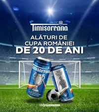 20 de ani de fidelitate  Un   parteneriat  care a traversat generații: Timișoreana și Cupa României