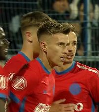 Celebrare inedită     FOTO+VIDEO.  Acțiunea foarte bună a lui   Tavi Popescu  a dus la golul lui Cisotti + cum a sărbătorit assistul