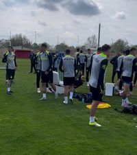 Primul antrenament fără Rădoi    VIDEO:   Cu cine s-au pregătit, miercuri, jucătorii celor de la   FCSB,  rămași din nou fără tehnician