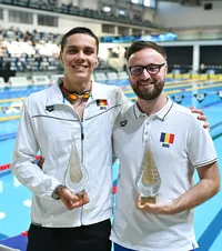 Popovici, poker la Campionatele Naționale    VIDEO.   David    a câștigat aurul și la 100m liber:  „Aproape că îmi dau lacrimile când văd asta”