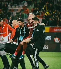 Diagnostic dur primit de Petrila   Rapid a confirmat ce e mai rău, după   accidentarea  atacantului din meciul cu Dinamo