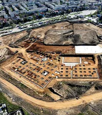  Bijuteria de 100 de milioane € prinde contur     FOTO.   Detalii de ultimă oră despre   noua arenă din România:   „Șantierul este în plină activitate”