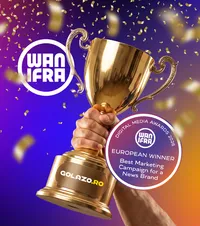 Trofeu european pentru GOLAZO.ro  Am câștigat premiul WAN-IFRA pentru   cea mai bună campanie  de marketing a unui brand de presă din Europa!