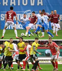 Scenarii de „X strategic” în play-off   Cum se poate ajunge ca   Rapid - Craiova sau U Cluj - Dinamo  să se joace pentru titlu și locul de baraj, iar egalul să convină tuturor