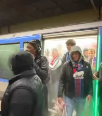 Incidente înainte de Bayern - PSG!    FOTO:  Aproximativ   1.000 de suporteri au fost evacuați,  după ce au provocat haos!
