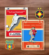 Poster cu trimitere la Steaua ’86  FCSB a folosit un vizual inspirat din   finala de la Sevilla  pentru meciul de pe Ghencea, cu Slobozia