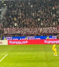 Ironie pentru rivali     Mesajul ultrașilor  lui CFR Cluj, la partida cu FC Argeș: „V-am mai zis-o o dată”