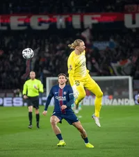 Conflict la finalista Ligii    FOTO:    Doi jucători de la PSG nici nu se salută,  deși ucraineanul l-a salvat o dată pe rus! + Ce au făcut pe teren la ultimul joc