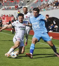 Hermannstadt - FC Voluntari 3-2  Victorie cu emoții pentru trupa lui Dorinel Munteanu, în turul   barajul de menținere/promovare  în Liga 1