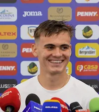 „Nu știu dacă sunt un pariu”    VIDEO.  David Matei, în culmea fericirii după ce   a fost decisiv cu Țara Galilor:  „Hagi nu poate să mă ridice în slăvi”
