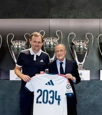 „Cel mai important contract din istoria fotbalului”  Florentino Perez jubilează:   înțelegere pentru următorii 8 ani! Cât primește Real Madrid pe sezon