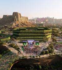 Wimbledon al deșertului    FOTO.  Nucleul mega-orașului construit pentru spectacol va fi   „noua casă a tenisului”.  Cum va arăta