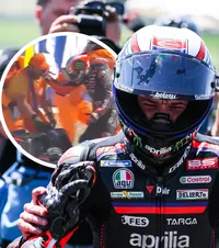 Scandal uriaș în MotoGP    FOTO.  Liderul mondial a fost suspendat după ce   a lovit un oficial de circuit  » Gestul îl poate costa scump în lupta pentru titlu