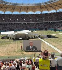 Ce se mai întâmplă pe Arena Națională  35.000 de oameni, pe stadion pentru   discursuri biblice  și activități religioase: „În pofida opoziției din trecut”