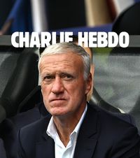 Charlie Hebdo șochează    Caricatură extremă cu selecționerul Franței  după moartea mamei sale: „Aduce cupa acasă”