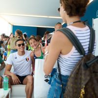 Popovici, mesaj în italiană pentru fani     VIDEO.  Ce a transmis înotătorul român, după ce   s-a calificat în finala  probei de 200m liber