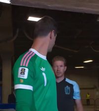 Împăcare istorică la naționala Belgiei     FOTO:     Thibaut Courtois și Kevin De Bruyne  au trecut peste episodul tensionat din urmă cu 14 ani
