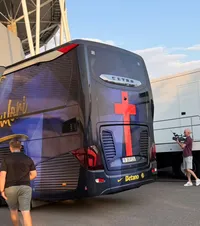 „Balaurul” din Ghencea    VIDEO+FOTO   FCSB a sosit la stadion cu bijuteria de 650.000 de euro:   7 detalii inedite observate