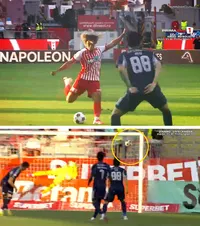 GOLAZO la Arad!     FOTO:    Jayson Papeau  i-a adus un punct echipei sale cu o execuție de senzație. Revenire pe final a celor de la UTA