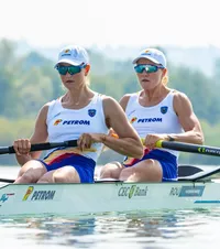 Zi de senzație pentru canotajul românesc!  Patru medalii la Europene, dintre care  două de aur  » Radiș și Adam au stabilit un nou record continental
