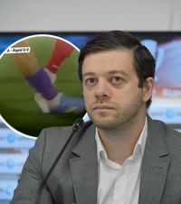 „Rapid nu e respectată de arbitri!”  Angelescu  iese la atac:  „FCSB țipă cel mai mult, 3 săptămâni se vorbește dacă nu primește penalty!”