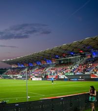 Roș-albaștri într-un oraș roș-albastru   Târgoviște, gazda perfectă pentru FCSB  cu UTA. Un teren de top și un crainic dedicat: „O onoare”