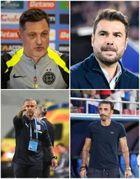 Cât de slabi sunt antrenorii din Liga 1   10 exemple și o concluzie-șoc!  Lista are nume grele: de la Hagi la Iordănescu, de la Șumudică la Reghe, Mutu, Radoi, Petrescu
