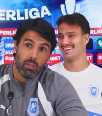 Râd de FCSB   VIDEO.    Coelho și Al-Hamlawi  au glumit pe seama schimbului propus de Becali: „Assad, pleacă!”