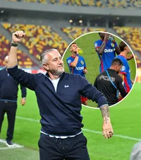 Sticluțele lui Reghe și antrenorii din loje   Patru detalii  de la FCSB - Oțelul care au fost ratate de camerele TV