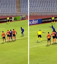 Penalty în slow motion   VIDEO.  Moment ciudat: execuția unei lovituri de la 11 metri a durat  20 de secunde!