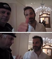 „Dă, bă borfașule, titlurile înapoi!”   VIDEO  cu dialogul viral.  Marian Ceaușescu,  față în față cu jucătorul din echipa retrogradată pentru blaturi