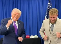 „Cel mai viral dans din toate timpurile”. Donald Trump și Jake Paul, spectacol în culise! Președintele SUA:  „Voi face o previziune” - VIDEO