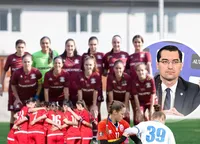 Bășcălie cu fotbalul feminin. Clubul are un argument hilar pentru că n-are echipă de fete U15. FRF i-a respins licența, dar girează scoruri de: 25-0, 26-0, 27-0